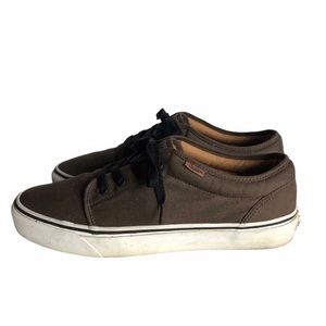 Vans Brown Canvas Shoes Size Men’s 13